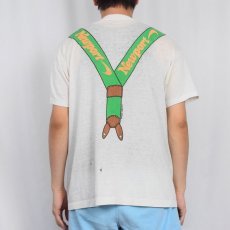 画像4: 90's Newport タバコ企業 騙し絵プリントTシャツ (4)