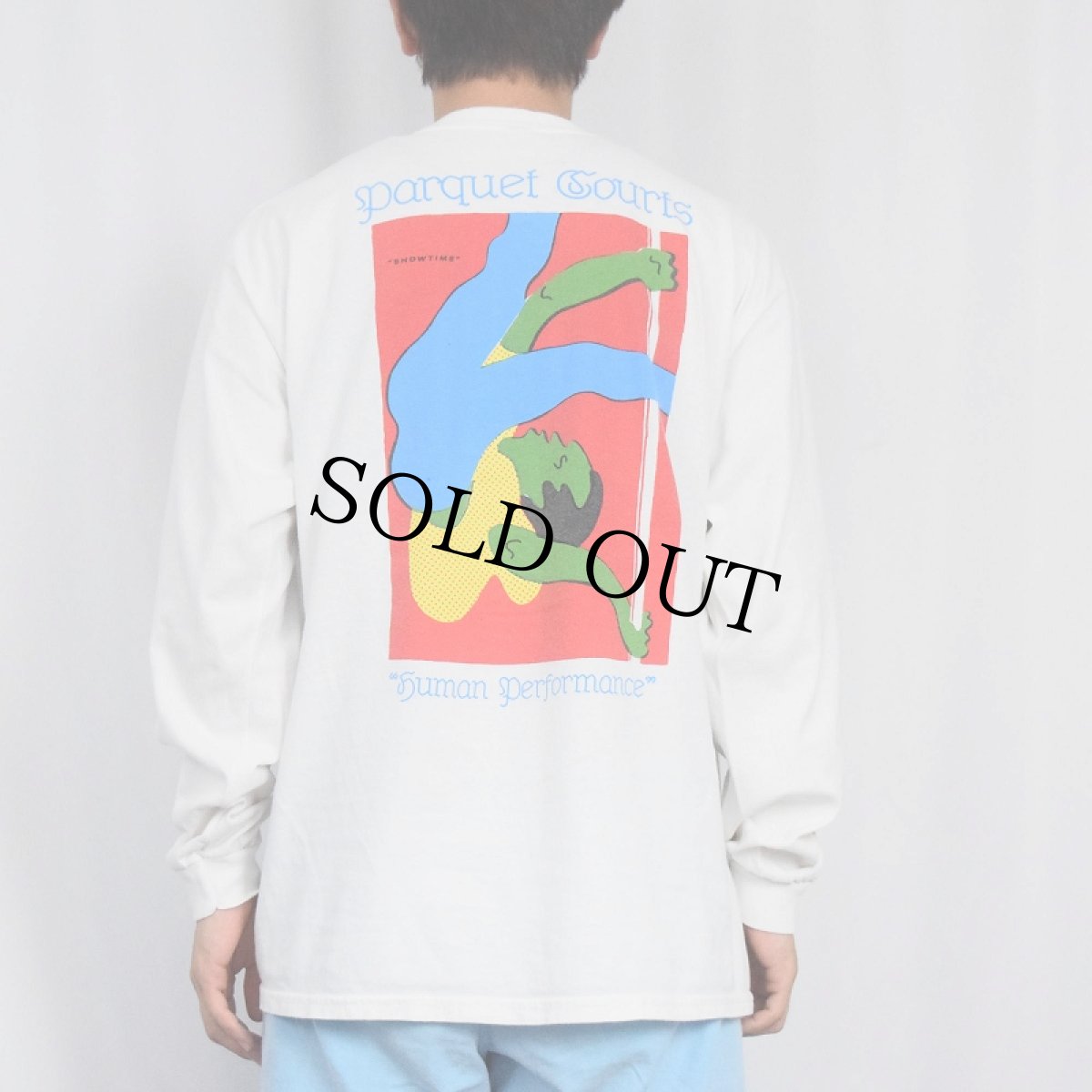 画像4: Parquet Courts "Human Performance" ロックバンドアルバムロンT (4)