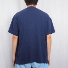 画像3: 80's Charles Bronson USA製 俳優プリントTシャツ NAVY M (3)