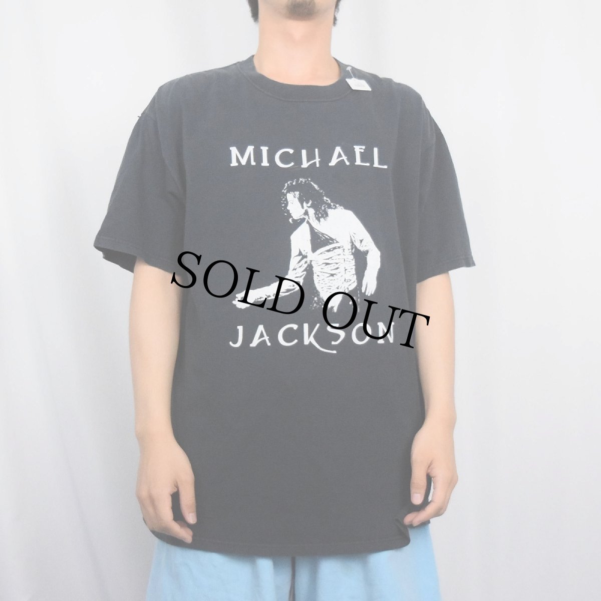 画像2: Michael Jackson ミュージシャンTシャツ XL (2)