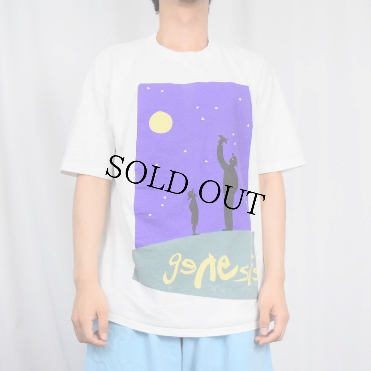 画像3: 1992 GENESIS USA製 ロックバンドツアーTシャツ XL (3)