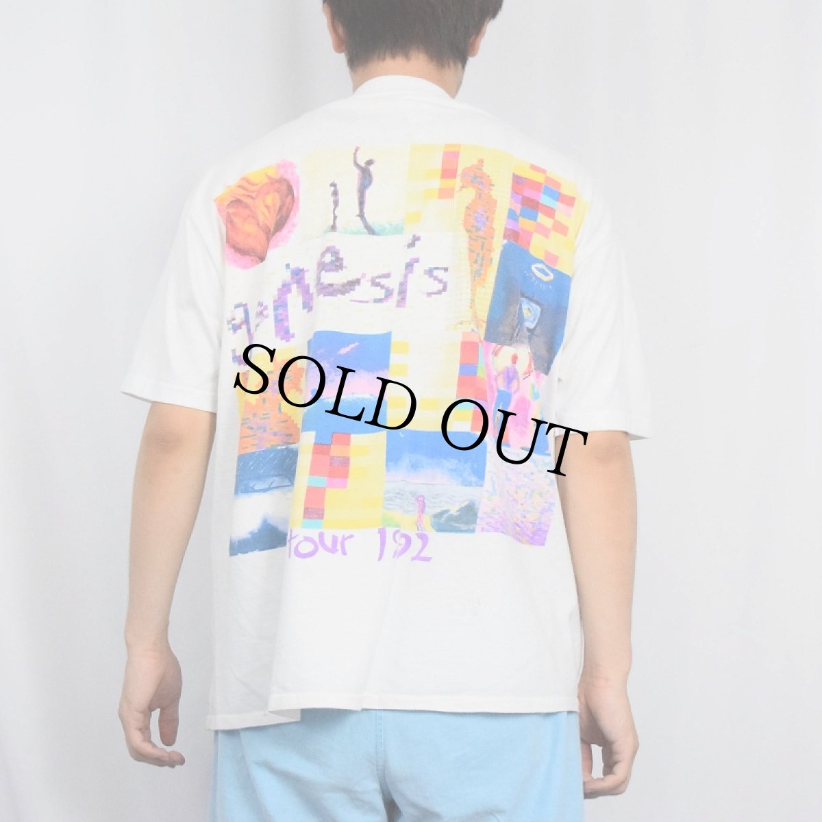 画像4: 1992 GENESIS USA製 ロックバンドツアーTシャツ XL (4)