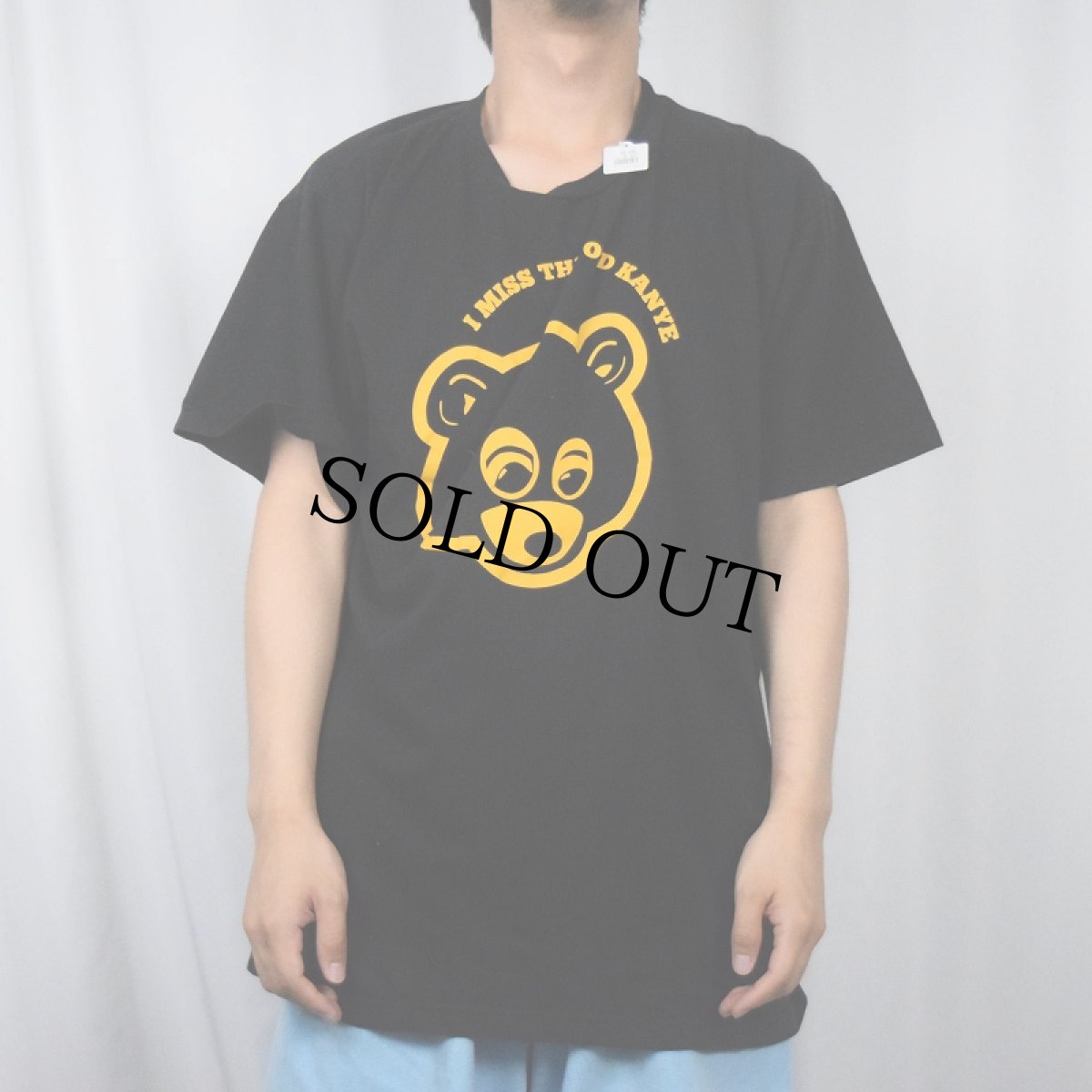画像2: Kanye West "I MISS THE OLD KANYE" ヒップホップTシャツ BLACK XL (2)