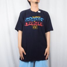 画像3: SHARKBOY and LAVAGIRL in 3-D アドベンチャー映画プリントTシャツ NAVY XL (3)