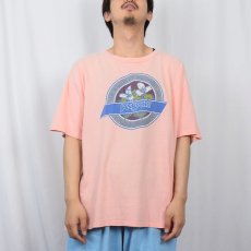 画像2: 90's JANSPORT USA製 プリントTシャツ XL (2)
