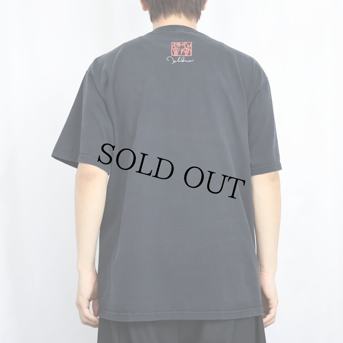 画像4: JOHN LENNON ミュージシャンアートTシャツ BLACK (4)