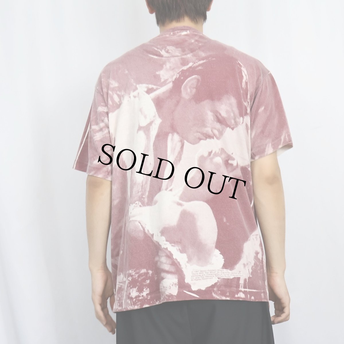 画像4: 90's STANLEY DESANTIS USA製 "Gone with the Wind" ロマンス映画 大判プリントTシャツ L (4)