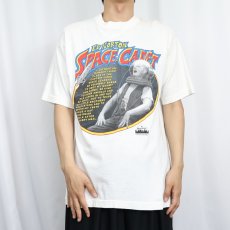 画像2: 90's The Honeymooners USA製 "ED NORTON SPACE CADET" コメディドラマプリントTシャツ L (2)