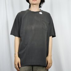画像3: 2000's "SAND DOLLAR BOTTOM SCRATCHER" スキューバダイビングプリント ポケットTシャツ XL (3)