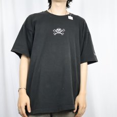 画像3: 90's BILLABONG BAD BILLYS ロゴプリントTシャツ BLACK (3)