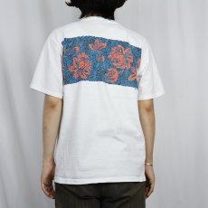 画像4: 90's Reyn Spooner USA製 プリントTシャツ L (4)
