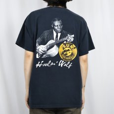画像4: HOWLIN' WOLF "SUN STUDIO" ブルースシンガープリントTシャツ XL (4)