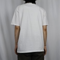 画像3: 90's Nelson Mandela USA製 "FREE AT LAST" 南アフリカ元大統領プリントTシャツ L (3)