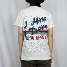 画像4: 90's Martin Luther King, Jr "I Have A Dream" 偉人プリントTシャツ L (4)