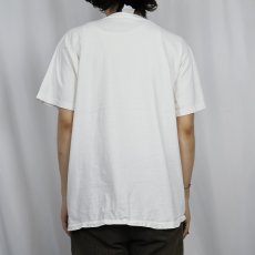 画像3: 90's James Oscar Wynn USA製 イラストプリントTシャツ XL (3)