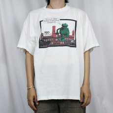 画像2: 90's Kermit USA製 "Smithsonian" キャラクタープリントTシャツ XL (2)