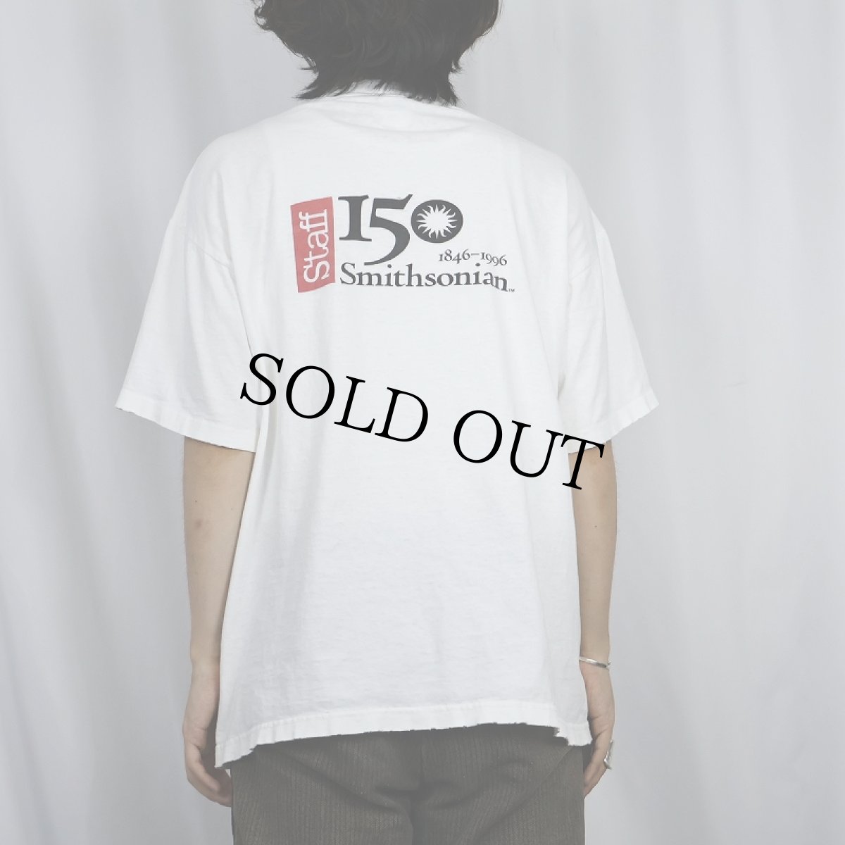 画像3: 90's Kermit USA製 "Smithsonian" キャラクタープリントTシャツ XL (3)