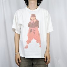 画像2: 80〜90's フォトプリントTシャツ XXL (2)