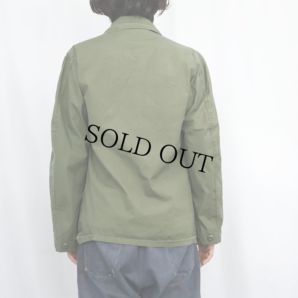 画像3: 70's U.S.ARMY ジャングルファティーグジャケット 3rd〜4th移行期 SMALL-REGULAR (3)