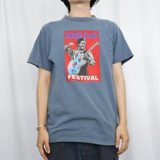 画像2: 1997 DENVER BLUES FESTIVAL ブルースフェスティバルプリントTシャツ M (2)