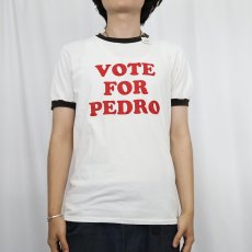 画像2: Napoleon Dynamite "VOTE FOR PEDRO" コメディ映画 プリントリンガーTシャツ S (2)