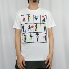 画像2: 1992 沢田研二 "Beautiful World" ミュージシャンツアーTシャツ (2)