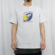 画像2: 2001 松本零士 銀河鉄道999 "メーテル" アニメプリントTシャツ FREE (2)