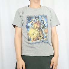 画像2: 2000's DRAGONBALL Z アニメキャラクタープリントTシャツ L (2)