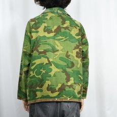 画像4: 70's カモ柄 リバーシブル ハンティングジャケット (4)