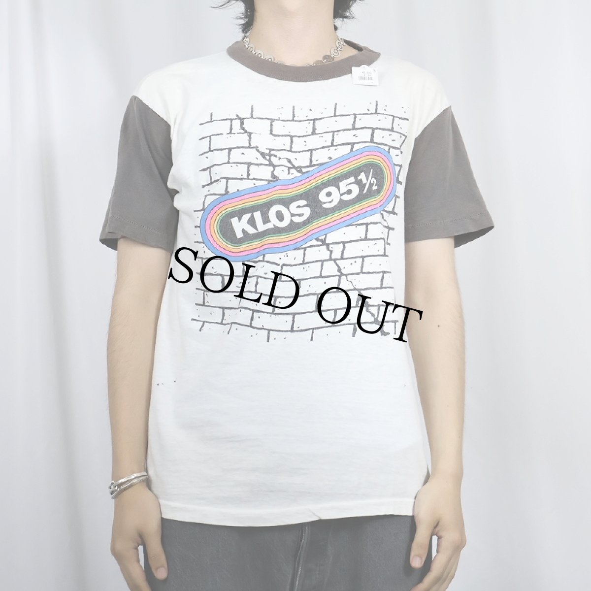 画像3: 90's KLOS 951/2 ラジオ局プリントTシャツ (3)