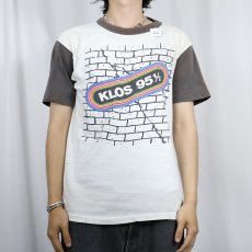 画像3: 90's KLOS 951/2 ラジオ局プリントTシャツ (3)