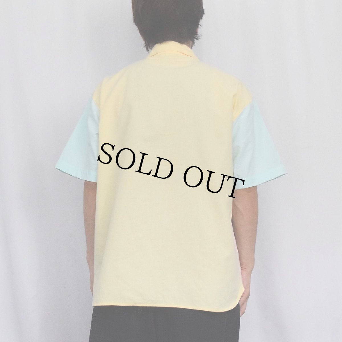 画像3: HOLIDAYS BEACH CLUB クレイジーパターン コットン×ポリエステルシャツ L (3)