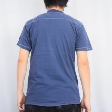 画像3: 70's RUSSELL ATHLETIC USA製 "angel flight" プリントフットボールTシャツ M (3)