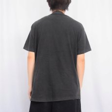 画像3: 90's BEAR MAGAZINE USA製 雑誌プリントTシャツ BLACK L (3)