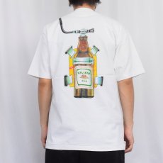 画像4: 90's BELIKIN BEER ビールメーカー プリントTシャツ L (4)