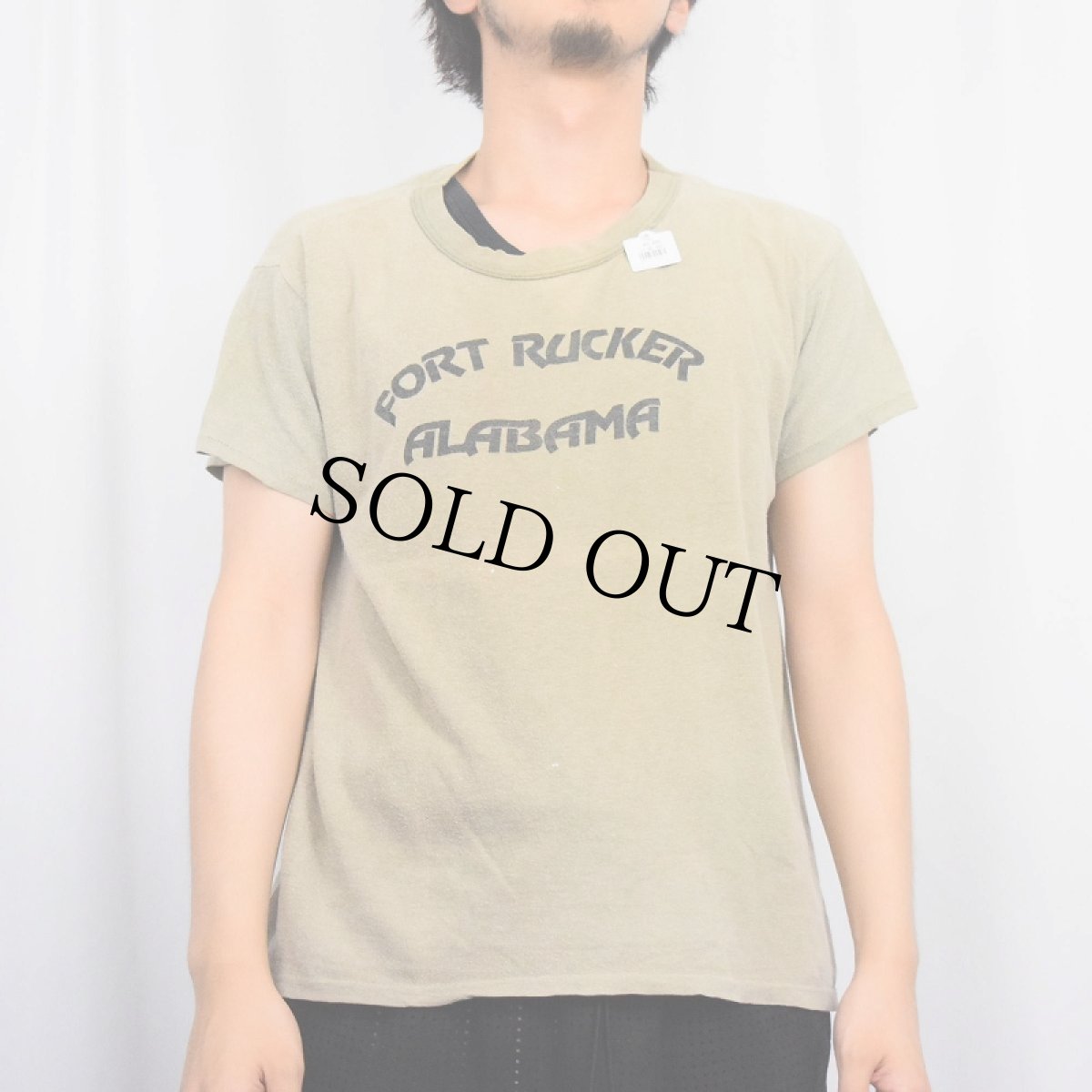 画像2: 70's "FORT RUCKER ALABAMA" プリントTシャツ (2)