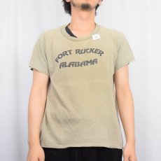 画像2: 70's "FORT RUCKER ALABAMA" プリントTシャツ (2)