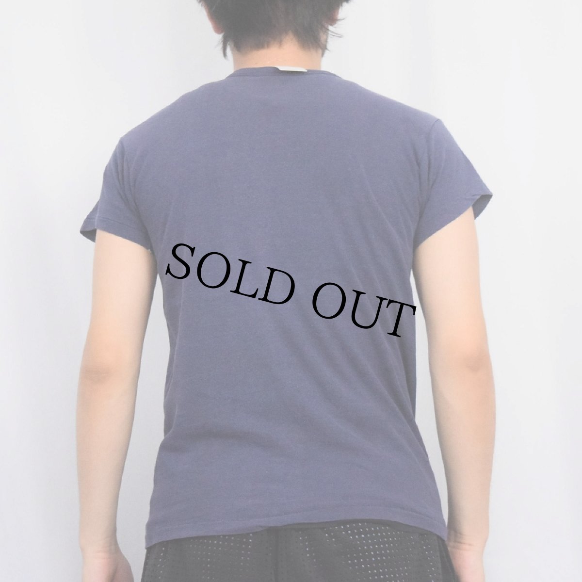 画像3: 70's RUSSELL ATHLETIC USA製 "PUNAHOU TRACK" プリントTシャツ NAVY M (3)