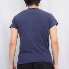 画像3: 70's RUSSELL ATHLETIC USA製 "PUNAHOU TRACK" プリントTシャツ NAVY M (3)