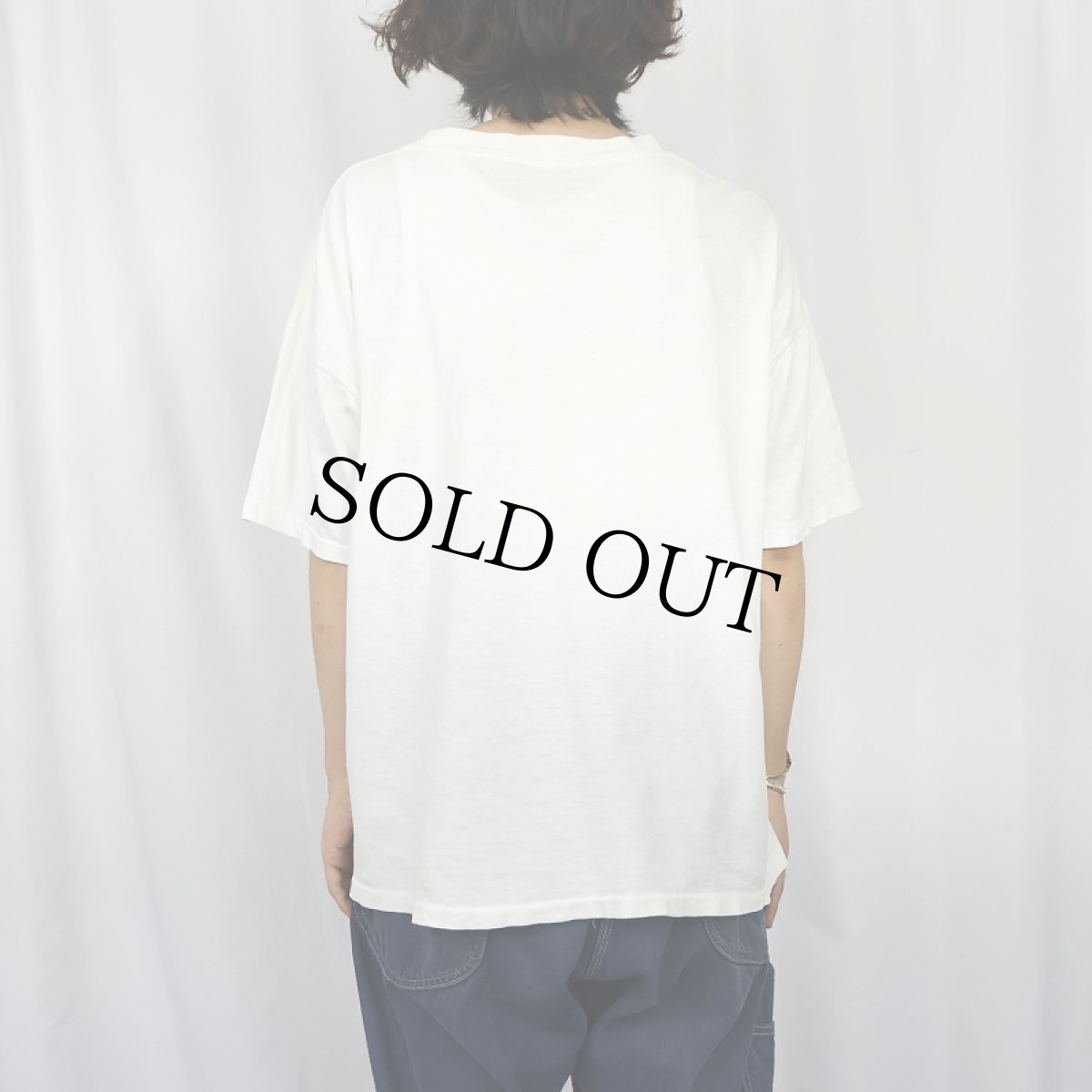 画像3: 80〜90's "BULLSHIT WALKS MONEY TALKS" プリントTシャツ (3)