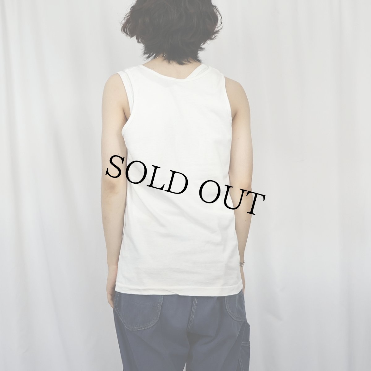 画像3: 90's "TUBE NAKED ON THE GUADALUPE RIVER" プリントタンクトップ (3)