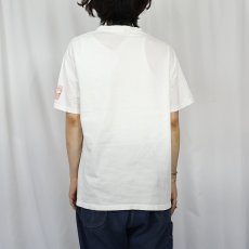 画像3: 90's フィッシングプリントTシャツ L (3)