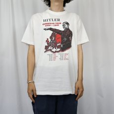 画像2: Adolf Hitler 独裁者プリントTシャツ L (2)