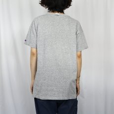 画像3: 80's Champion トリコタグ USA製 "AMERICAN HIGH" プリントTシャツ XL (3)
