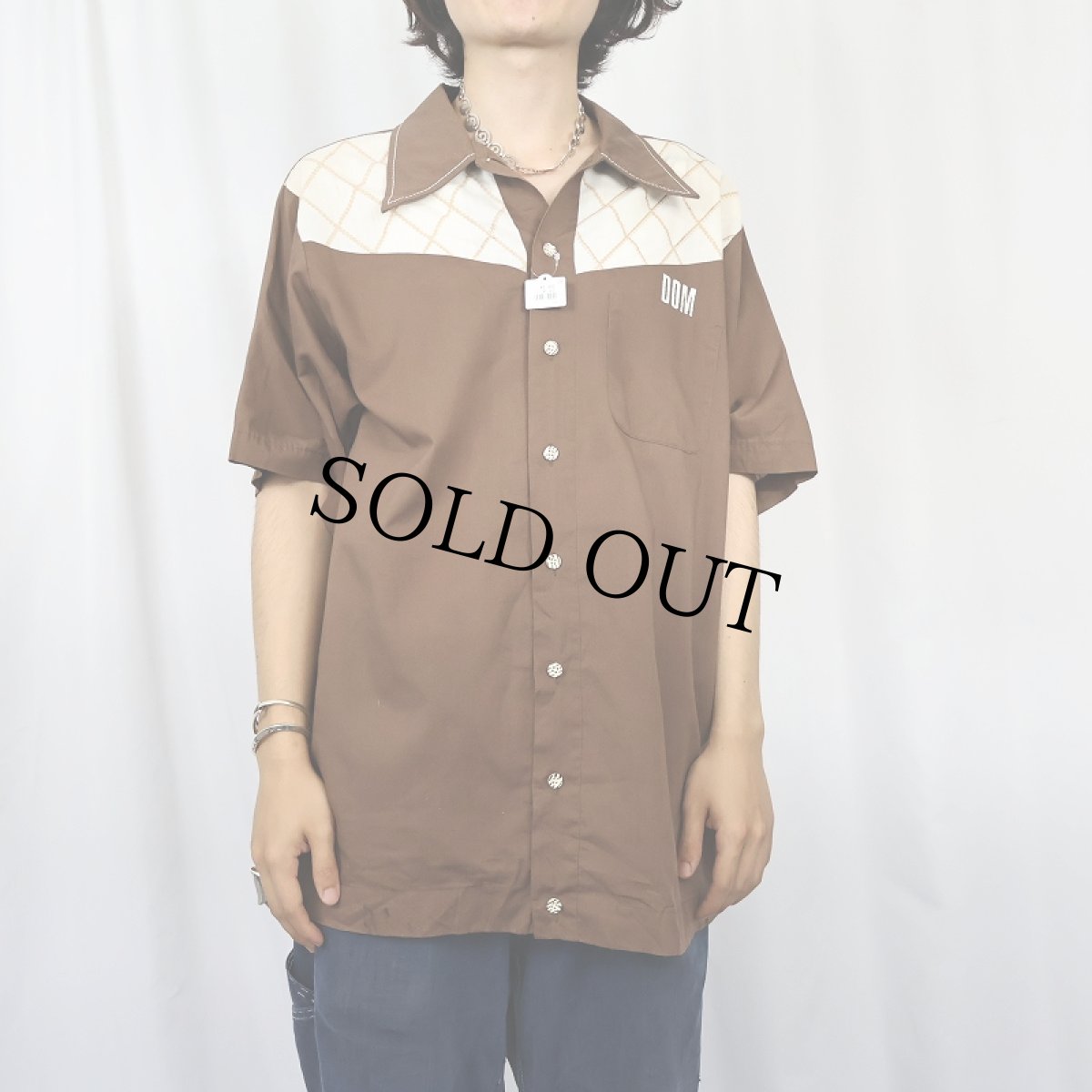 画像3: 70's King Louie USA製 ボーリングシャツ XL (3)