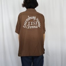 画像4: 70's King Louie USA製 ボーリングシャツ XL (4)
