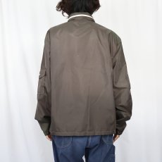 画像3: 70's BRANFORD ナイロンレーシングジャケット BROWN XL (3)