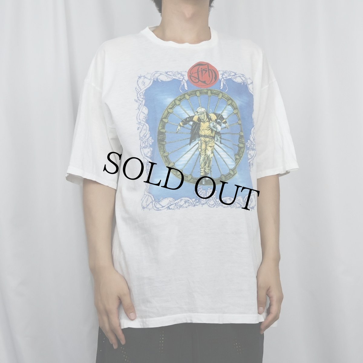 画像3: FISH "Internal Exile" ロックミュージシャンアルバムＴシャツ (3)