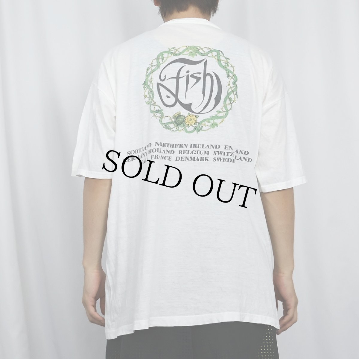 画像4: FISH "Internal Exile" ロックミュージシャンアルバムＴシャツ (4)