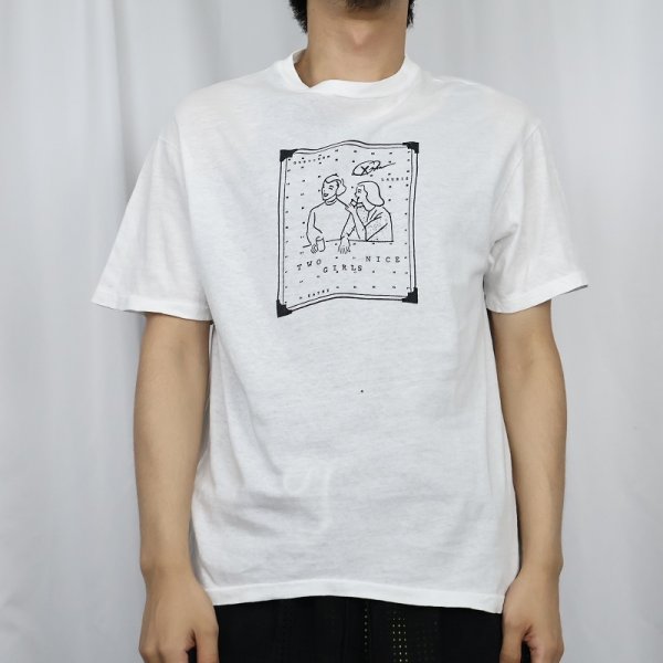 バンドTシャツ 90年代 90s アメリカ製 バンT 白 ホワイト 音楽